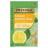 Twinings Lemon Green Tea 20 Tea Bags 40g (Case of 4) Twinings